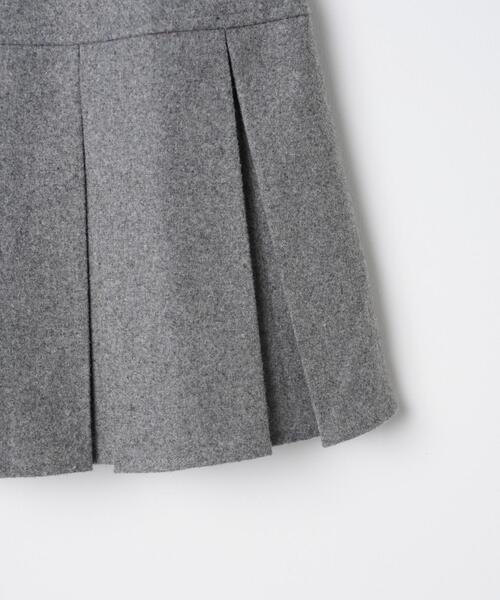 WEGO（ウィゴー）の「WEGO/ボックスプリーツスカパン（スカート・レディース・杢グレー/ブラック・FREE）」の5枚目の写真