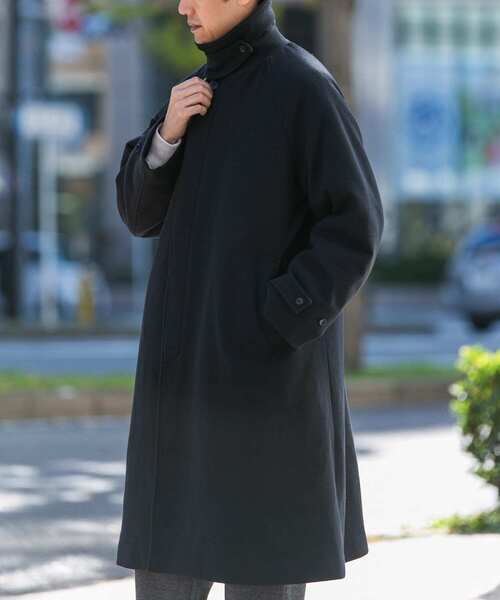 ニットメルトンパデットバルマカンコート