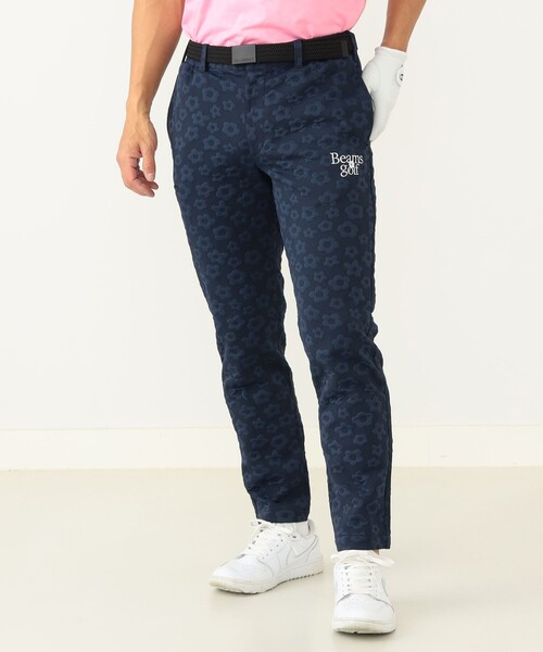 Beams golf フラワーパターン ゴルフパンツ BEAMS GOLF（ビームスゴルフ）の「BEAMS GOLF ORANGE LABEL / フラワー