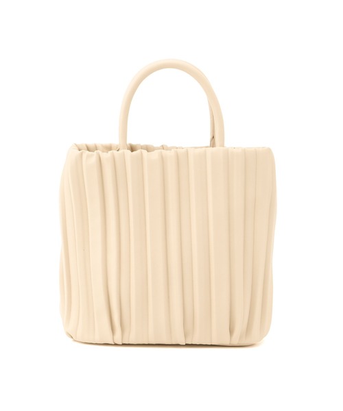 ROPE' PICNIC(ロペピクニック)の「プリーツミドルトート&ショルダーバッグ(ハンドバッグ・レディース・キナリ/ブラック/シルバー・FREE)」の17枚目の写真