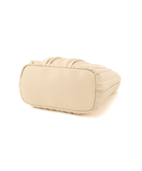 ROPE' PICNIC(ロペピクニック)の「プリーツミドルトート&ショルダーバッグ(ハンドバッグ・レディース・キナリ/ブラック/シルバー・FREE)」の9枚目の写真