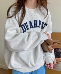 MAISON DE THERESE（メゾン ド テレーズ）の「ビッグサイズロゴスウェット カレッジロゴトレーナー（スウェット）」