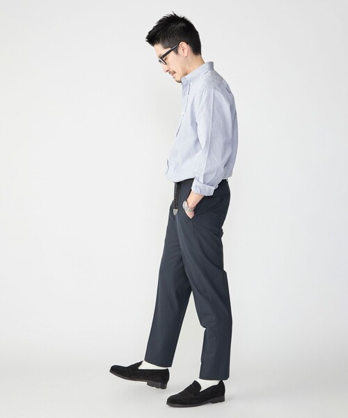 SHIPS(シップス)の「【WEB限定】SHIPS: MADE IN JAPAN ワンポイント コードレーンボタンダウンシャツ(シャツ/ブラウス・メンズ・ブルー/ネイビー・SMALL/LARGE/X-LARGE/MEDIUM)」の21枚目の写真