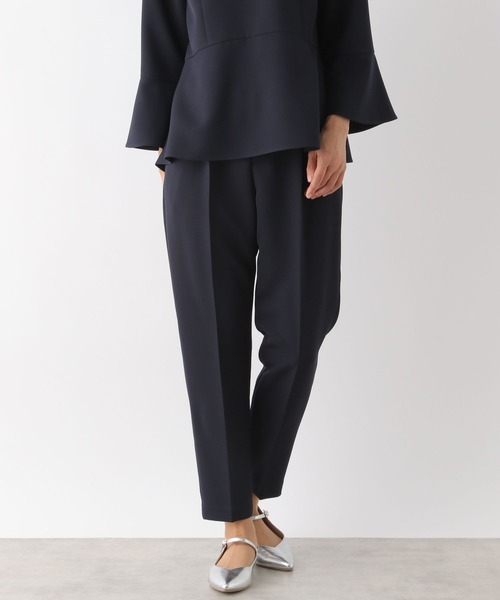 LEPSIM(レプシィム)の「【入卒式/セレモニー】Wクロスストレッチテーパードパンツ 988786(その他パンツ・レディース・ブラック/ネイビー/アイボリー・SMALL/MEDIUM/LARGE)」の3枚目の写真