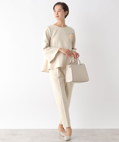 LEPSIM(レプシィム)の「【入卒式/セレモニー】Wクロスストレッチテーパードパンツ 988786(その他パンツ・レディース・ブラック/ネイビー/アイボリー・SMALL/MEDIUM/LARGE)」の22枚目の写真