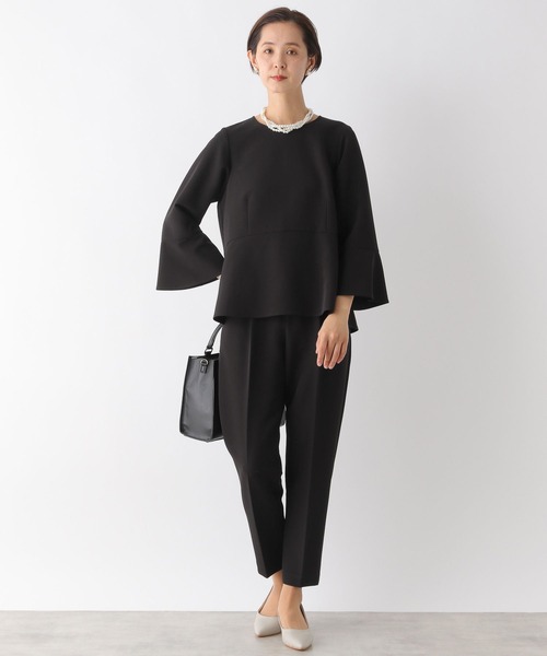 LEPSIM(レプシィム)の「【入卒式/セレモニー】Wクロスストレッチテーパードパンツ 988786(その他パンツ・レディース・ブラック/ネイビー/アイボリー・SMALL/MEDIUM/LARGE)」の16枚目の写真