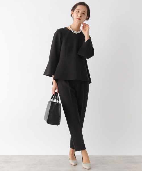 LEPSIM(レプシィム)の「【入卒式/セレモニー】Wクロスストレッチテーパードパンツ 988786(その他パンツ・レディース・ブラック/ネイビー/アイボリー・SMALL/MEDIUM/LARGE)」の10枚目の写真