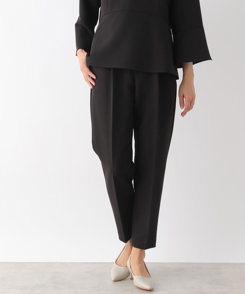 LEPSIM(レプシィム)の「【入卒式/セレモニー】Wクロスストレッチテーパードパンツ 988786(その他パンツ・レディース・ブラック/ネイビー/アイボリー・SMALL/MEDIUM/LARGE)」の4枚目の写真