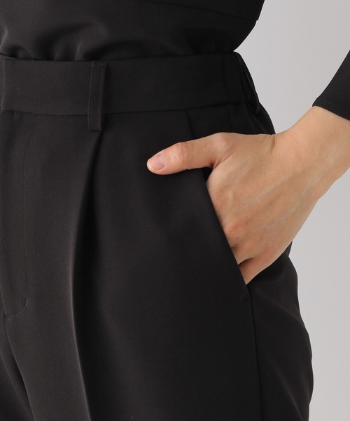 LEPSIM(レプシィム)の「【入卒式/セレモニー】Wクロスストレッチテーパードパンツ 988786(その他パンツ・レディース・ブラック/ネイビー/アイボリー・SMALL/MEDIUM/LARGE)」の9枚目の写真