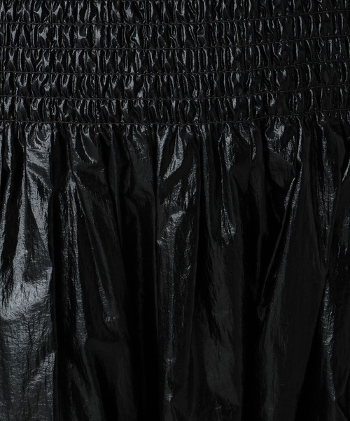 FOREVER 21（フォーエバー トゥエンティーワン）の「【2024SS】メタリックフレアスカート（スカート・レディース・シルバー/ブラック・FREE）」の12枚目の写真