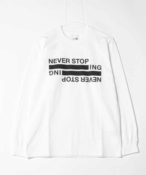 THE NORTH FACE L/S NEVER STOP ING Tee / ザ・ノース・フェイス