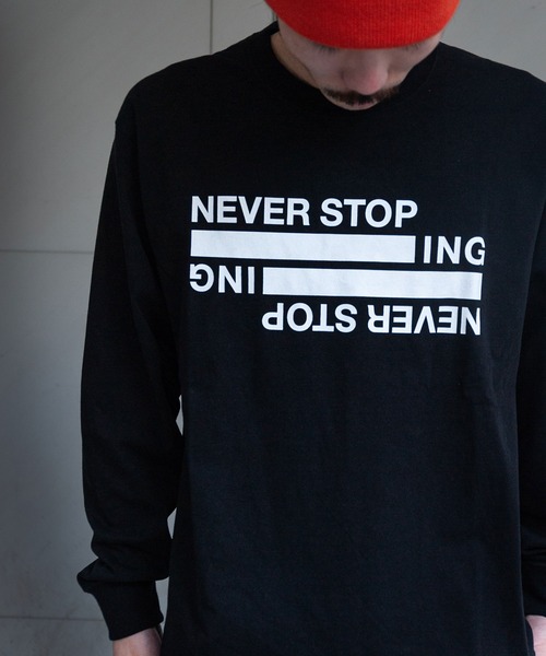 THE NORTH FACE L/S NEVER STOP ING Tee / ザ・ノース・フェイス