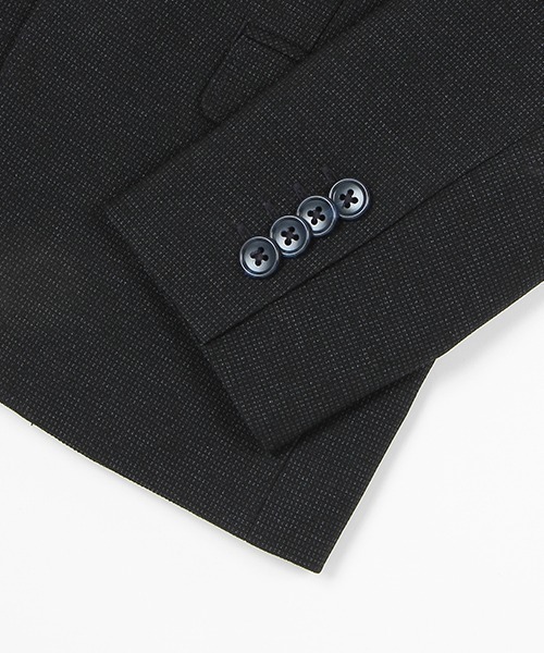 petit mainチャコール110cm フォーマル5点セット petit main（プティマイン）の「チャコールJK+ショートパンツ