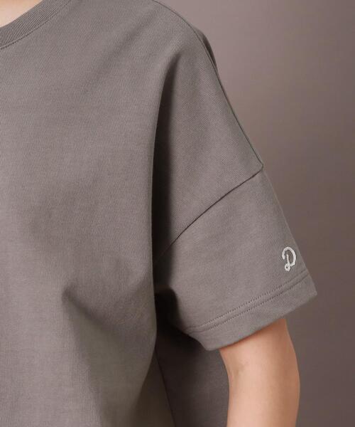 DRESSTERIOR(ドレステリア)の「◆【洗える】エシカルオーガニックコットンTシャツ(Tシャツ/カットソー・レディース・ライトブルー/ブラック/グレー/オフホワイト・38/36/34)」の9枚目の写真