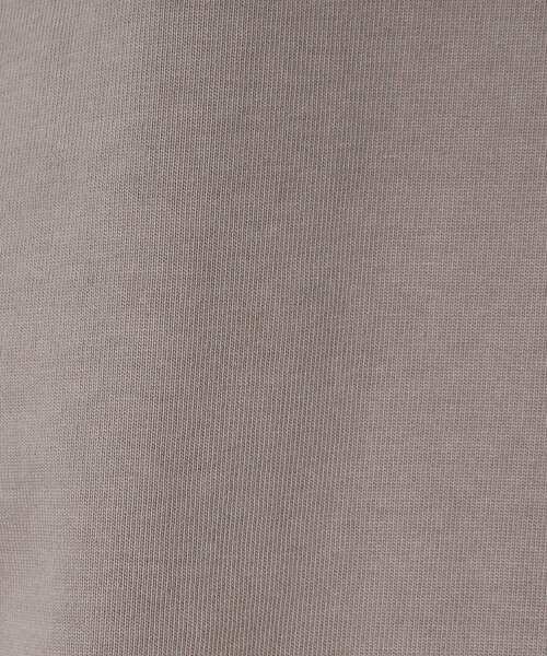 DRESSTERIOR(ドレステリア)の「◆【洗える】エシカルオーガニックコットンTシャツ(Tシャツ/カットソー・レディース・ライトブルー/ブラック/グレー/オフホワイト・38/36/34)」の6枚目の写真