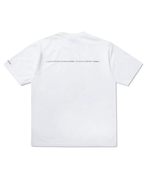 Back Channel オフィシャルロゴTシャツ ホワイト XL Back Channel（バックチャンネル）の「OFFICIAL LOGO DRY TEE（Tシャツ