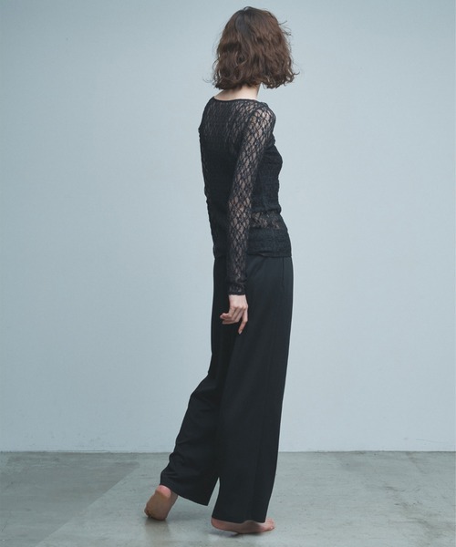 ガリャルダガランテ　レースカットソー La nature linge】NEWレースカットソー | GALLARDAGALANTE(ガリャルダ