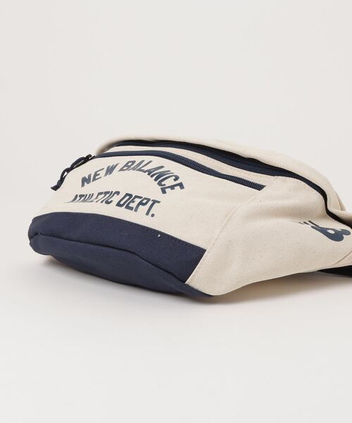 NEW BALANCE（ニューバランス）の「キャンバス ウエストバッグ（ボディバッグ/ウエストポーチ・メンズ・ライトブラウン/ネイビー/グリーン・ONE SIZE）」の12枚目の写真