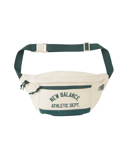 NEW BALANCE（ニューバランス）の「キャンバス ウエストバッグ（ボディバッグ/ウエストポーチ・メンズ・ライトブラウン/ネイビー/グリーン・ONE SIZE）」の3枚目の写真