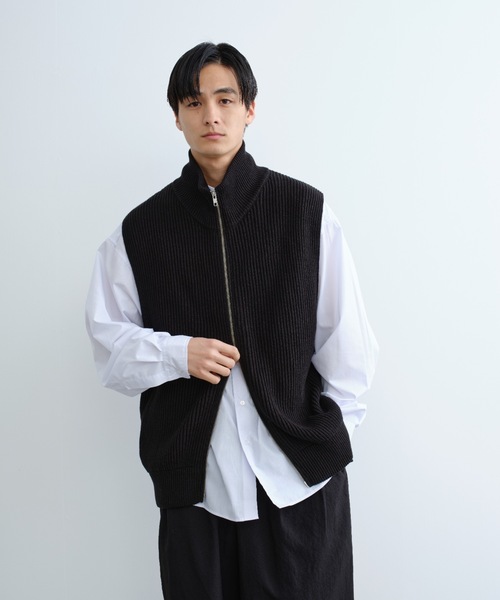 SINSS（シンス）の「Driver's vest／ドライバーズベスト（ベスト・メンズ・グリーン/チャコール/ブラック・LARGE/MEDIUM/SMALL）」の9枚目の写真