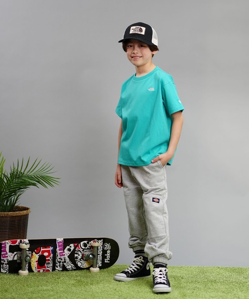 THE NORTH FACE(ザノースフェイス)の「THE NORTH FACE/ザ・ノース・フェイス KIDS' TRUCKER MESH CAP キッズ NNJ02405(キャップ・キッズ・ブラック/ネイビー/ダークカーキ・L/M)」の8枚目の写真