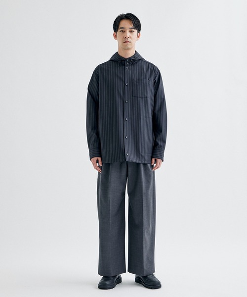 未使用に近い th products ティーエイチプロダクツ スウェット th products / ティーエイチプロダクツ】Hooded Shirt
