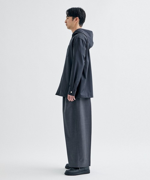 th products / ティーエイチプロダクツ】Hooded Shirt/フーデット