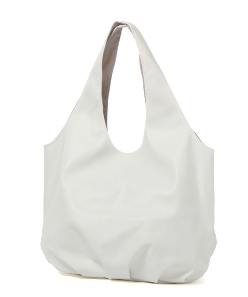 セール】フェイクレザーギャザートートバッグ / 105058（トートバッグ