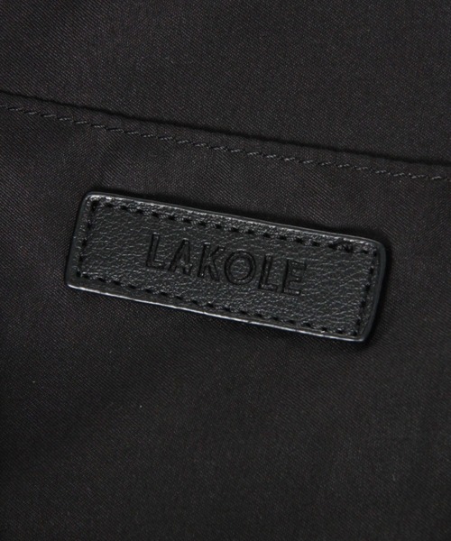 LAKOLE(ラコレ)の「フェイクレザーギャザートートバッグ / 105058(トートバッグ・レディース・オフホワイト/グレー/ブラック・FREE)」の13枚目の写真