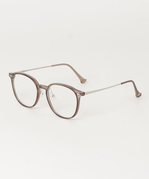 RUBY AND YOU（ルビーアンドユー）の「［select］ボストンフレームメガネ（メガネ・レディース・モカ/ブラック/ブラウン・FREE）」の7枚目の写真