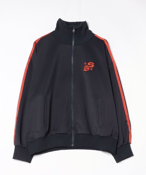 shesame(シーセム)の「カラー配色トラックジャケット(ジャージ・メンズ・アイボリー/ネイビー/ブルー・MEDIUM/LARGE)」の10枚目の写真