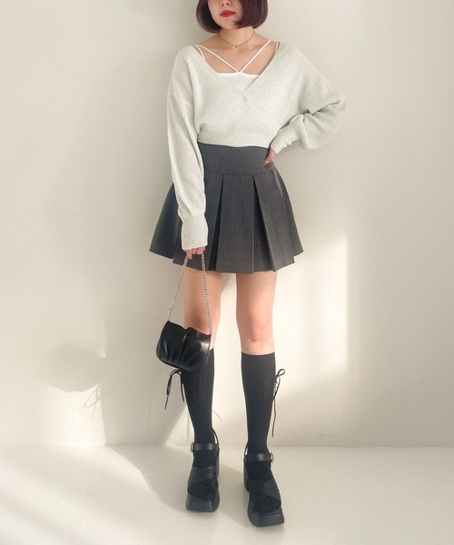 Heather（ヘザー）の「クロスベルトストラップサンダル  105315（サンダル・レディース・アイボリー/ブラック・S/M/L）」の18枚目の写真