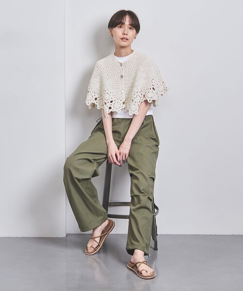 UNITED ARROWS（ユナイテッドアローズ）の「レース ニットケープ