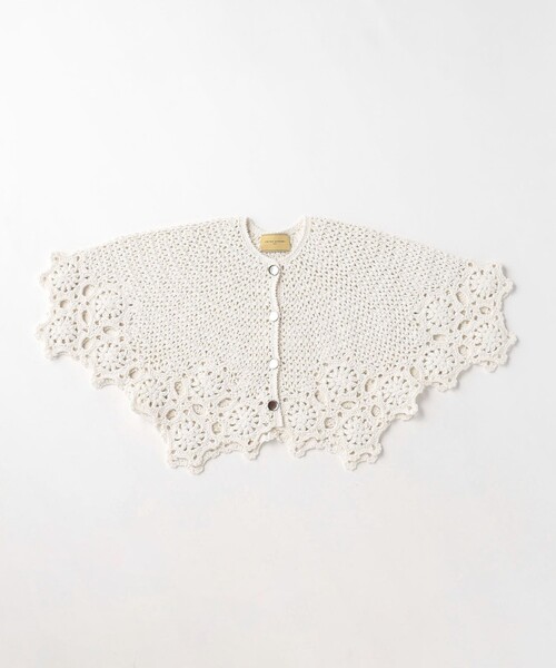 UNITED ARROWS（ユナイテッドアローズ）の「レース ニットケープ