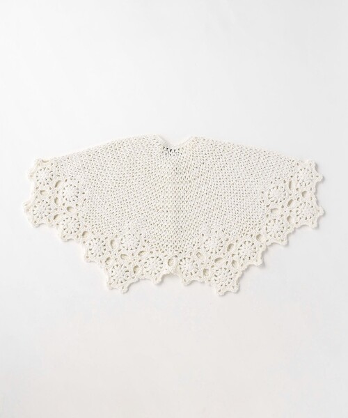 UNITED ARROWS（ユナイテッドアローズ）の「レース ニットケープ
