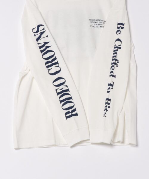 RODEO CROWNS WIDE BOWL(ロデオクラウンズワイドボウル)の「メンズバンダナスターアップリケL/S Tシャツ(Tシャツ/カットソー・メンズ・ブラック/ホワイト/カーキ・LARGE/MEDIUM)」の21枚目の写真