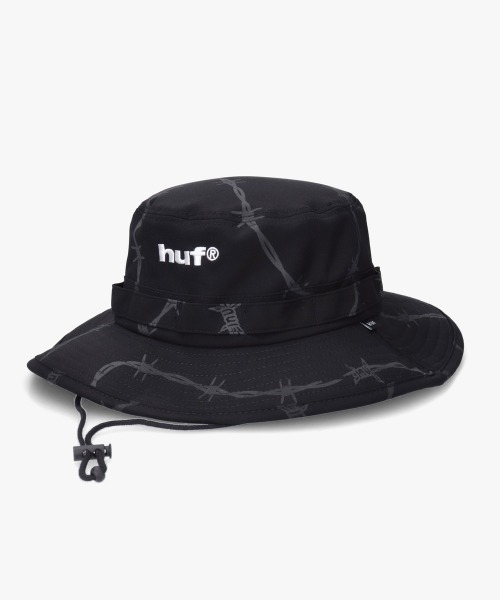 HUF（ハフ）の「HUF RESERVOIR BOONIE HAT（ハット・メンズ・ベージュ/ブラック・L/XL）」の3枚目の写真