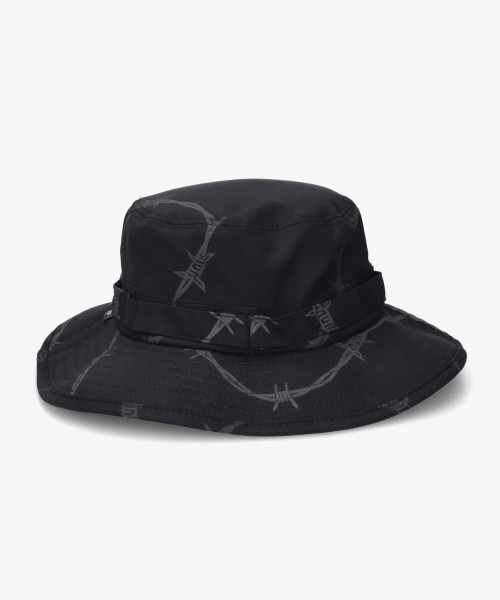 HUF（ハフ）の「HUF RESERVOIR BOONIE HAT（ハット・メンズ・ベージュ/ブラック・L/XL）」の6枚目の写真
