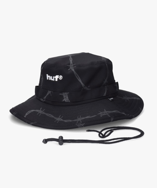 HUF（ハフ）の「HUF RESERVOIR BOONIE HAT（ハット・メンズ・ベージュ/ブラック・L/XL）」の9枚目の写真