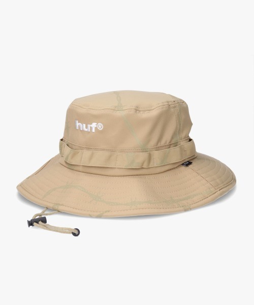 HUF（ハフ）の「HUF RESERVOIR BOONIE HAT（ハット・メンズ・ベージュ/ブラック・L/XL）」の13枚目の写真