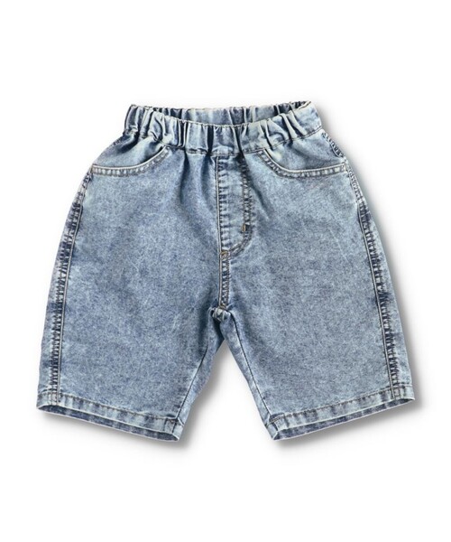 BRANSHES(ブランシェス)の「【接触冷感】アイスデニムパンツ(デニムパンツ・キッズ・ブルー/グレー/ネイビー・100/120/140/110/90/130/150/160)」の4枚目の写真