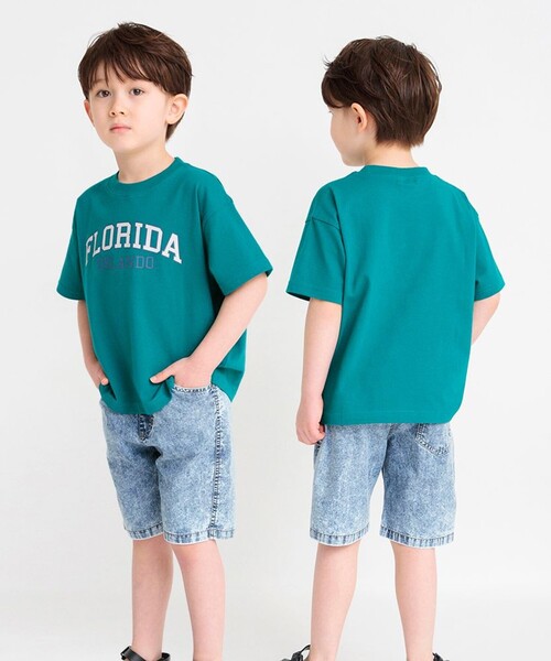 BRANSHES(ブランシェス)の「【接触冷感】アイスデニムパンツ(デニムパンツ・キッズ・ブルー/グレー/ネイビー・100/120/140/110/90/130/150/160)」の5枚目の写真