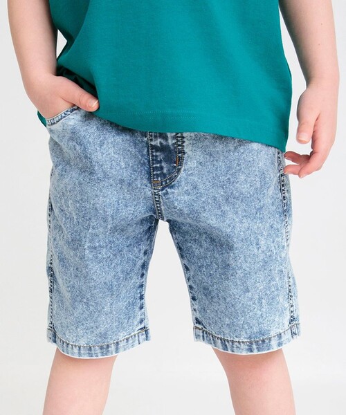 BRANSHES(ブランシェス)の「【接触冷感】アイスデニムパンツ(デニムパンツ・キッズ・ブルー/グレー/ネイビー・100/120/140/110/90/130/150/160)」の6枚目の写真