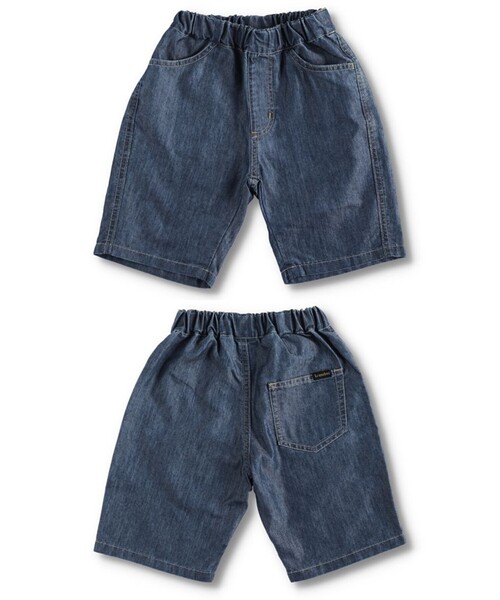 BRANSHES(ブランシェス)の「【接触冷感】アイスデニムパンツ(デニムパンツ・キッズ・ブルー/グレー/ネイビー・100/120/140/110/90/130/150/160)」の15枚目の写真