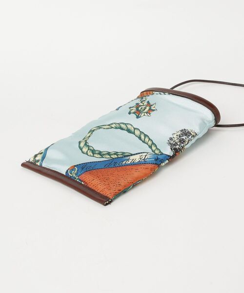 manipuri(マニプリ)の「manipuri スマホショルダー KEPI(ショルダーバッグ・レディース・グリーン/コーラル・FREE)」の4枚目の写真