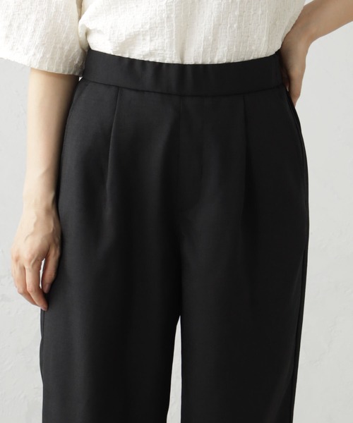 FOUND GOOD（ファウンドグッド）の「リネンライクイージーパンツ（その他パンツ・レディース・アイボリー/ブラック/グリーン系2/パープル系5/イエロー系2・M/L/S）」の8枚目の写真