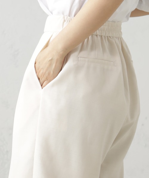 FOUND GOOD（ファウンドグッド）の「リネンライクイージーパンツ（その他パンツ・レディース・アイボリー/ブラック/グリーン系2/パープル系5/イエロー系2・M/L/S）」の11枚目の写真