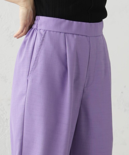 FOUND GOOD（ファウンドグッド）の「リネンライクイージーパンツ（その他パンツ・レディース・アイボリー/ブラック/グリーン系2/パープル系5/イエロー系2・M/L/S）」の20枚目の写真