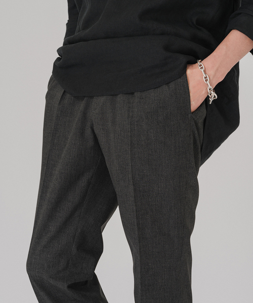 EDIFICE（エディフィス）の「”接触冷感＆撥水機能”クールドッツ 1プリーツ ウエストマジック スラックス（スラックス・メンズ・ダークブルー/ブラック/ブラック系その他/ネイビー・SMALL/MEDIUM/LARGE/X-LARGE）」の20枚目の写真