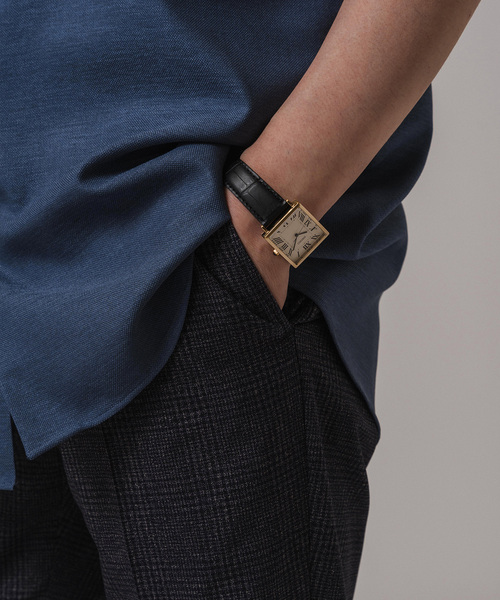 EDIFICE（エディフィス）の「”接触冷感＆撥水機能”クールドッツ 1プリーツ ウエストマジック スラックス（スラックス・メンズ・ダークブルー/ブラック/ブラック系その他/ネイビー・SMALL/MEDIUM/LARGE/X-LARGE）」の13枚目の写真